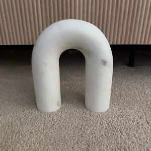 Studio McGee White Marble Arch Decor - Brand New